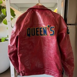 1980 Queen’s leather varsity jacket